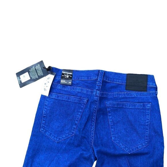 Brand New True Religion Jeans Size 34 ROCCO Blue - Picture 2 of 10